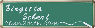Birgitta Scharf Visitenkarte